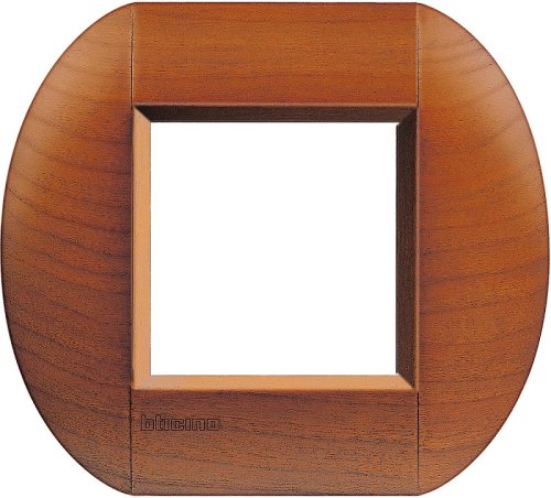 Рамка овальная Legrand BTicino LivingLight 2 мод Американская вишня  картинка